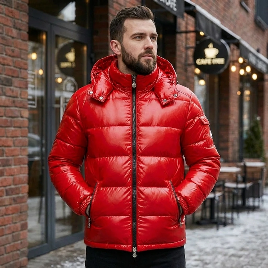 Quilted Hooded Jacket | Elias