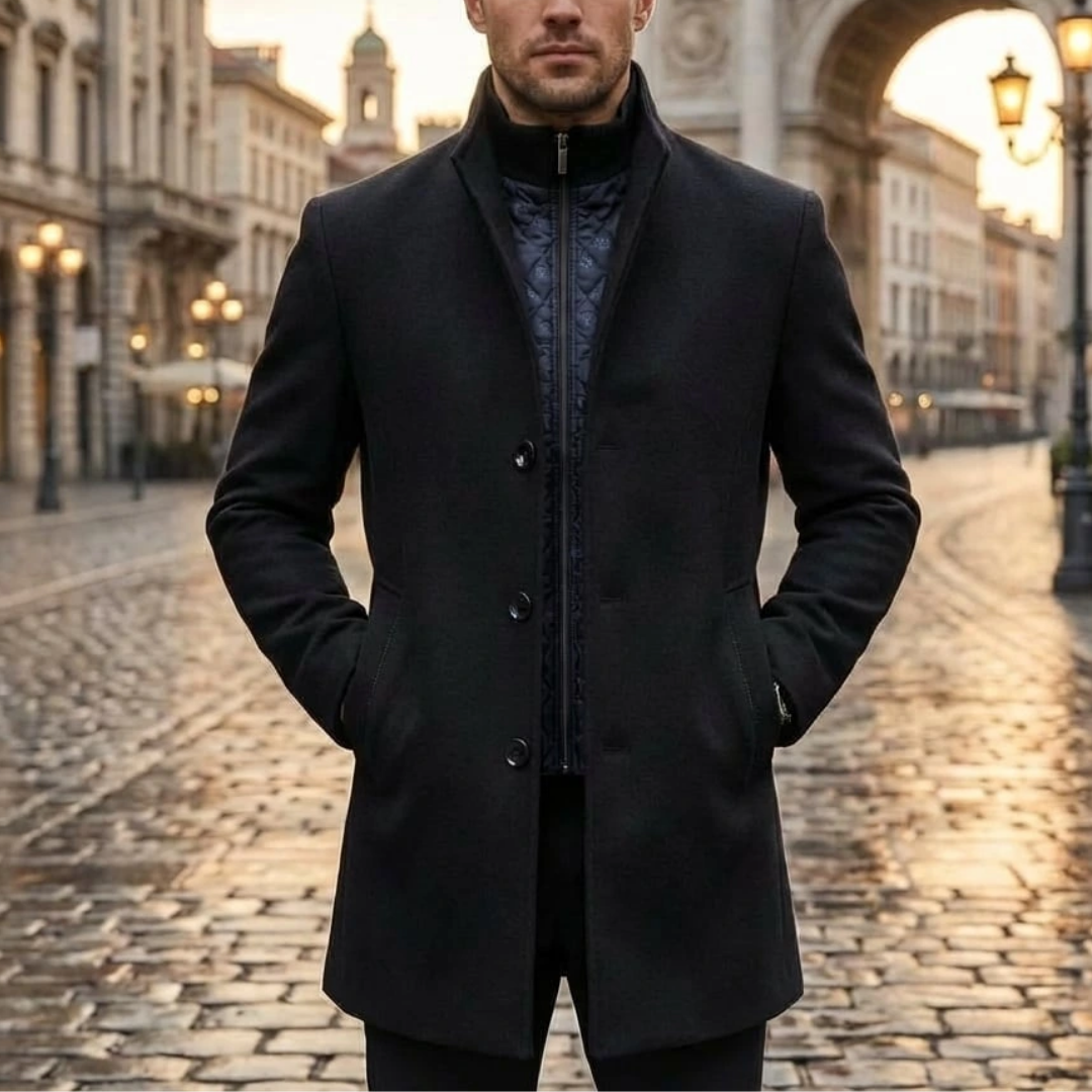 Tailored Everyday Overcoat | Vincent