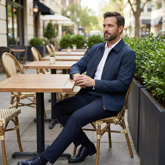 Men’s Lightweight Zip-Up Transitional Jacket