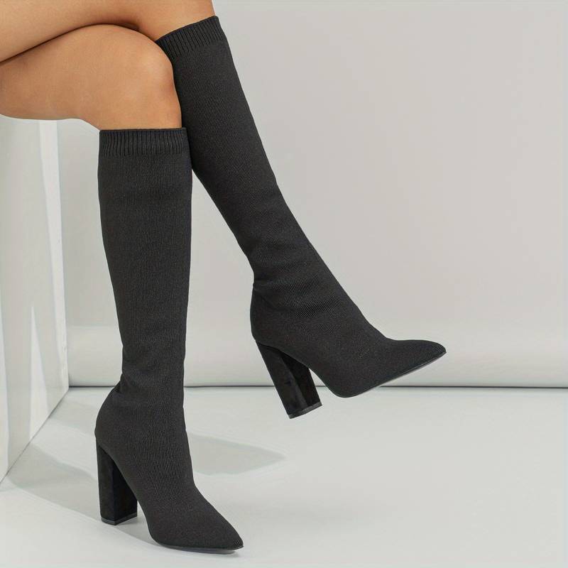 Madison | Women’s Heeled Sock Boots