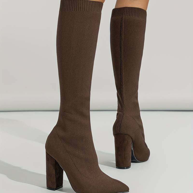Madison | Women’s Heeled Sock Boots