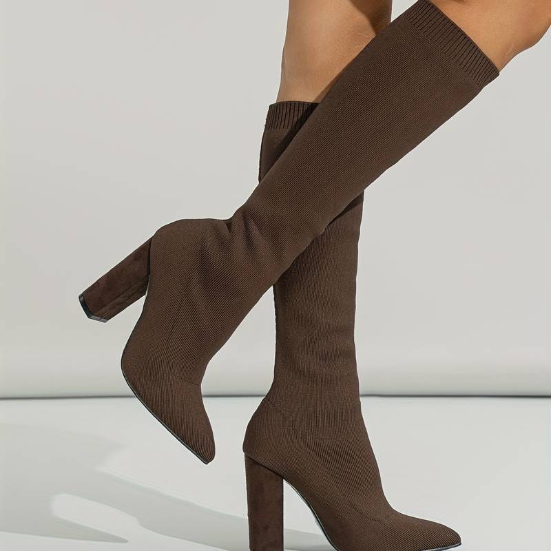 Madison | Women’s Heeled Sock Boots