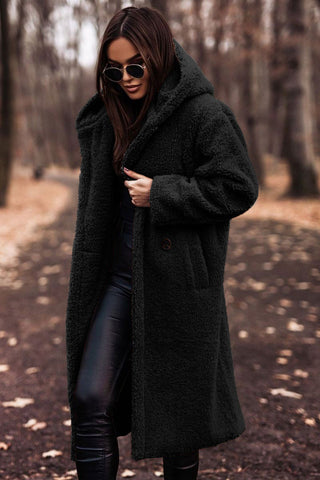 Women's Oversized Sherpa Long Winter Coat