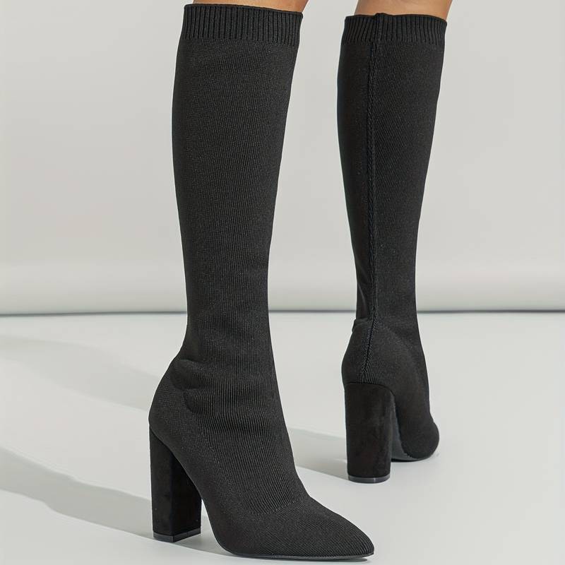 Madison | Women’s Heeled Sock Boots