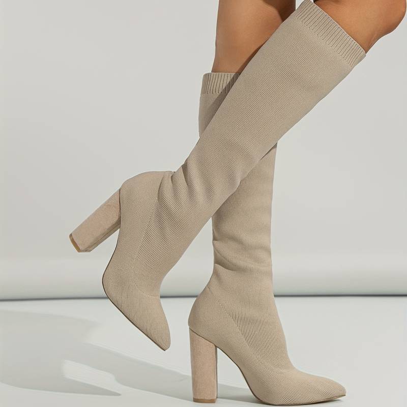 Madison | Women’s Heeled Sock Boots