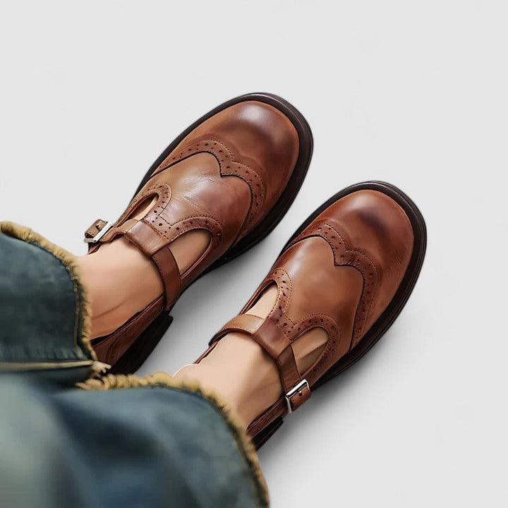 Skyler | Women’s Buckle Strap Loafers