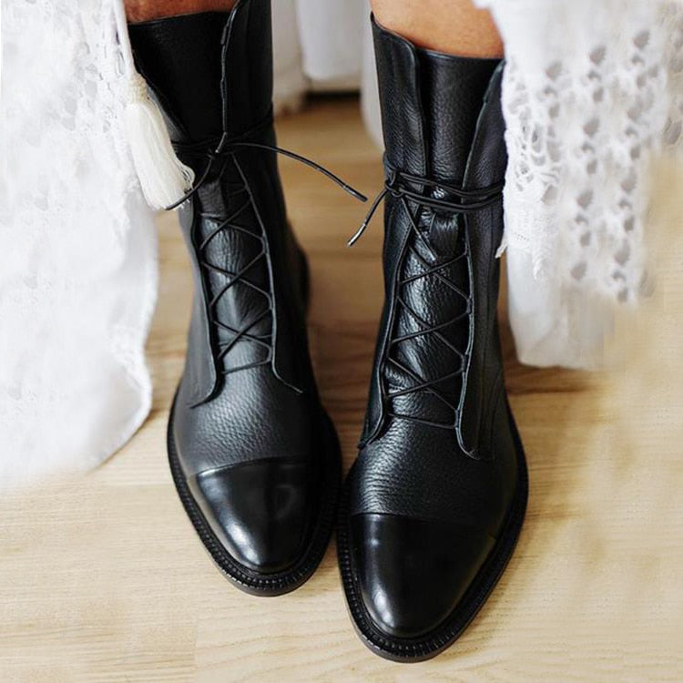 Avery | Women’s Lace-Up Ankle Boots