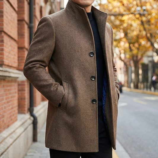 Tailored Everyday Overcoat | Vincent