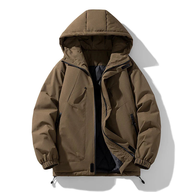 Men’s Insulated Hooded Winter Jacket