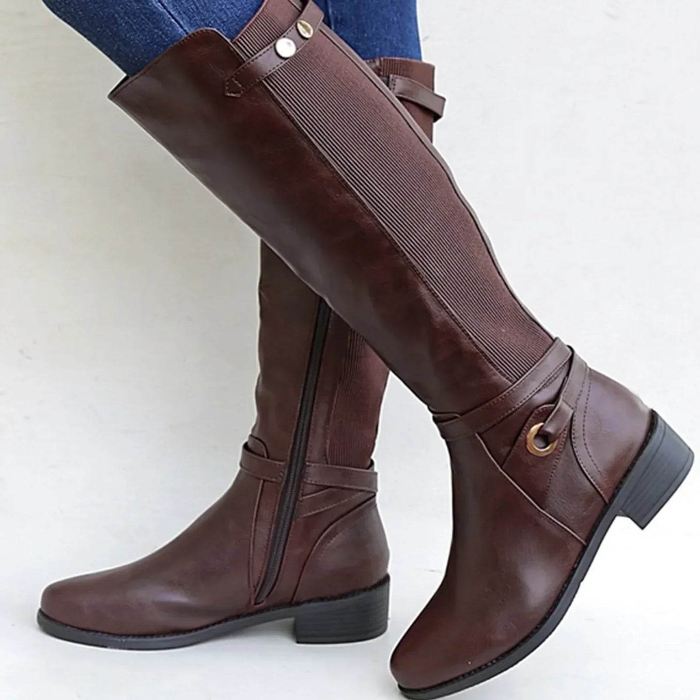 Olivia | Women’s Classic Knee-High Boots