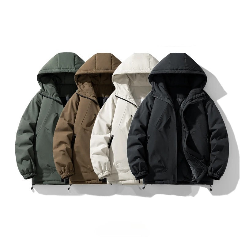 Men’s Insulated Hooded Winter Jacket