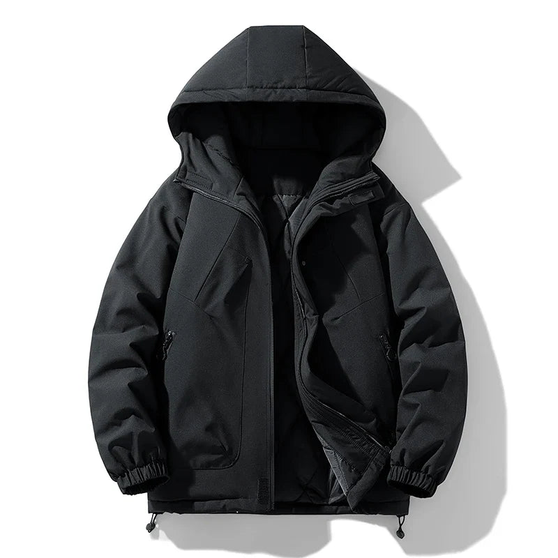 Men’s Insulated Hooded Winter Jacket