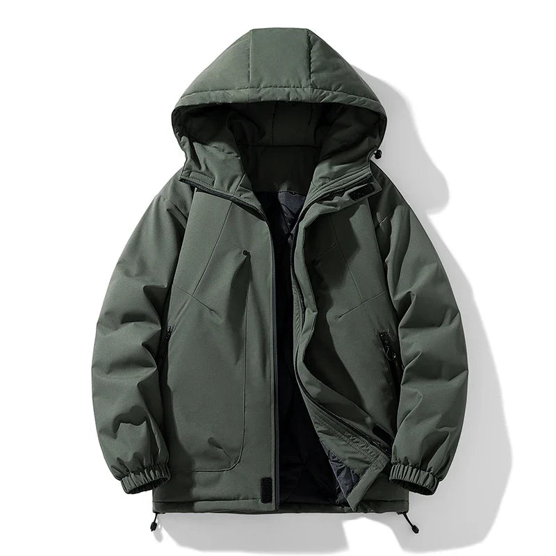 Men’s Insulated Hooded Winter Jacket