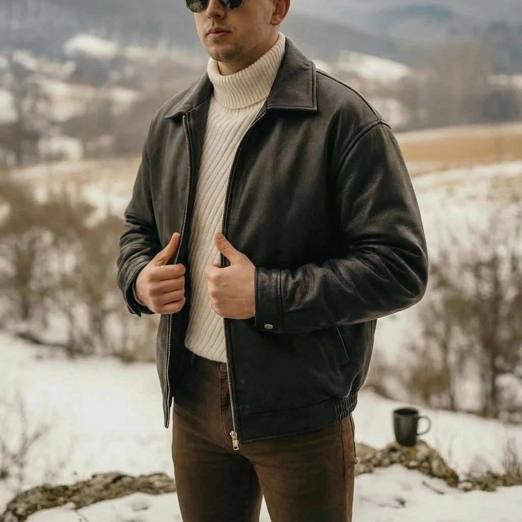 Zip Front Jacket | Lucas