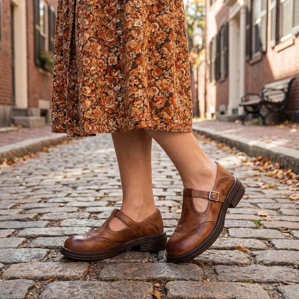 Skyler | Women’s Buckle Strap Loafers