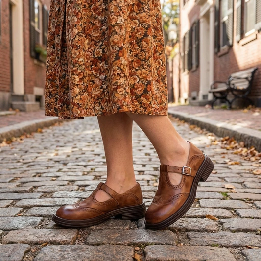 Skyler | Women’s Buckle Strap Loafers