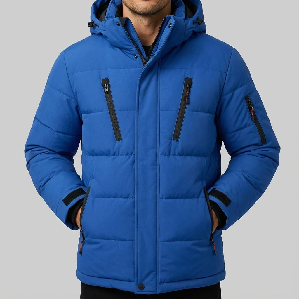Insulated Hooded Puffer Jacket | Noah