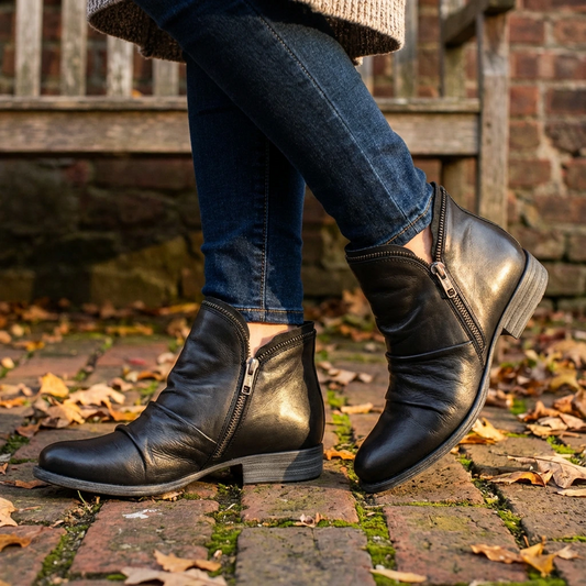Cindy | Women’s Zip-Up Ankle Boots