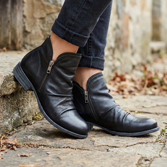 Cindy | Women’s Zip-Up Ankle Boots