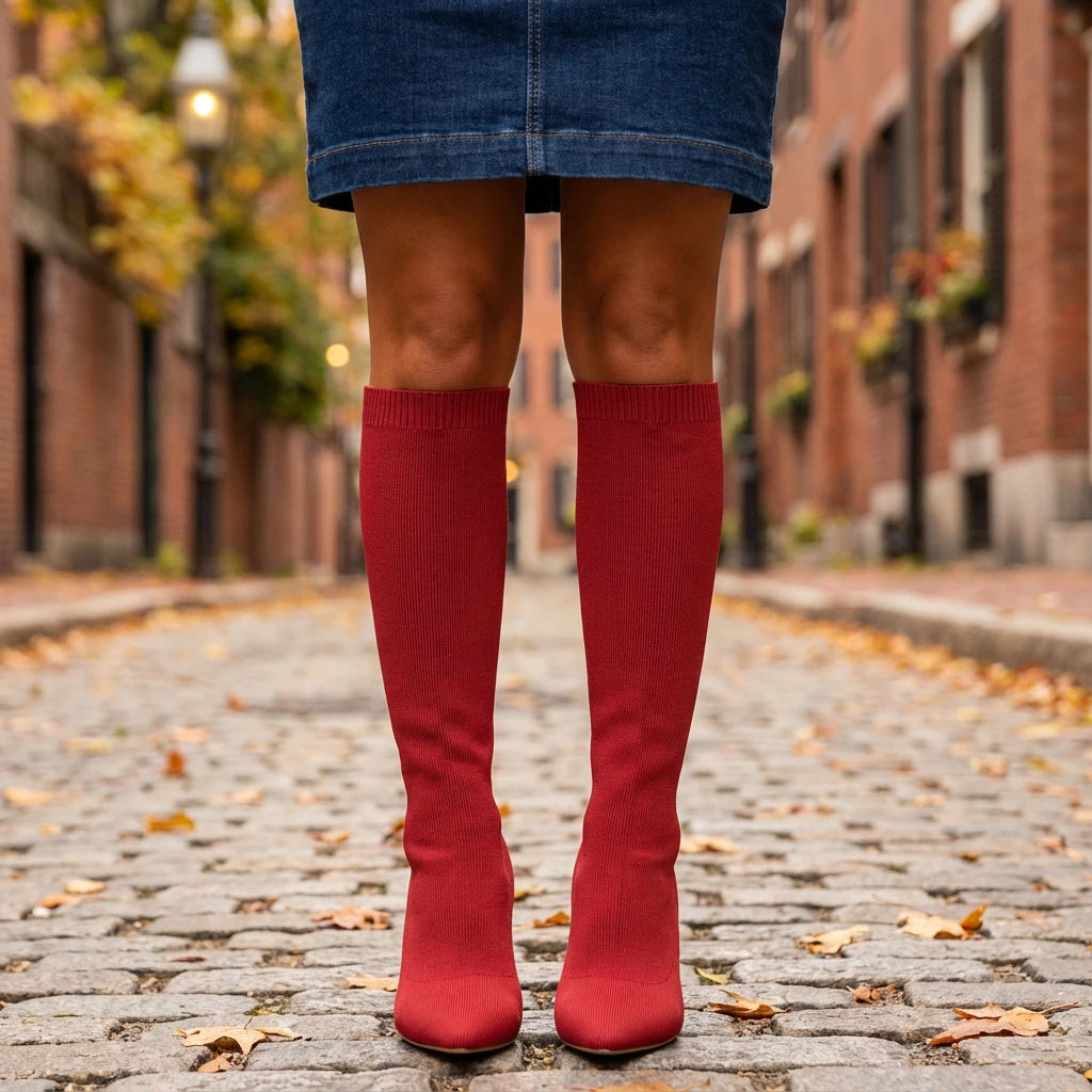 Madison | Women’s Heeled Sock Boots