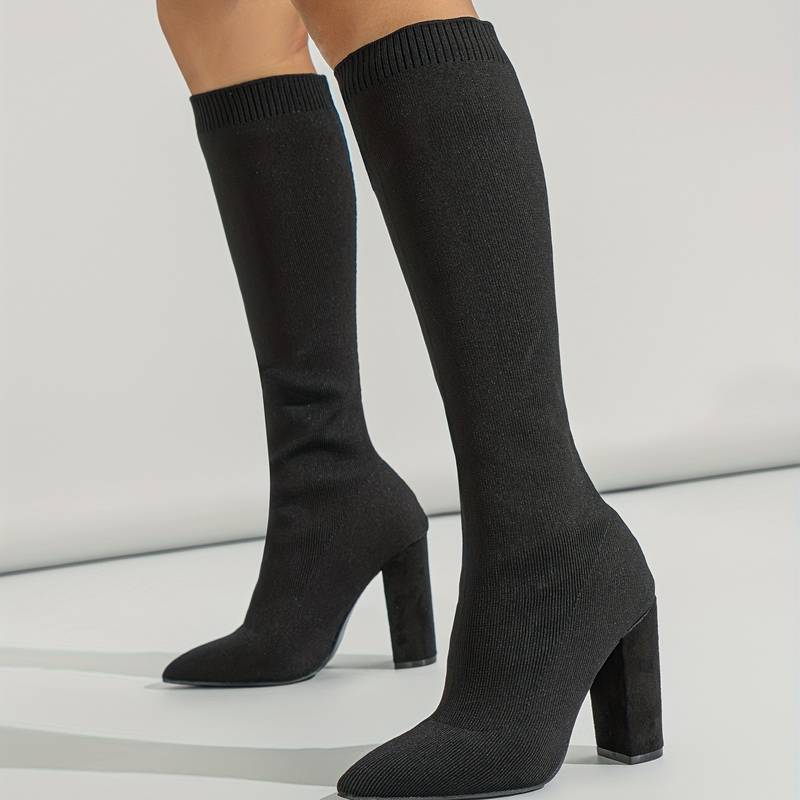 Madison | Women’s Heeled Sock Boots