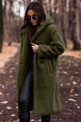 Women's Oversized Sherpa Long Winter Coat
