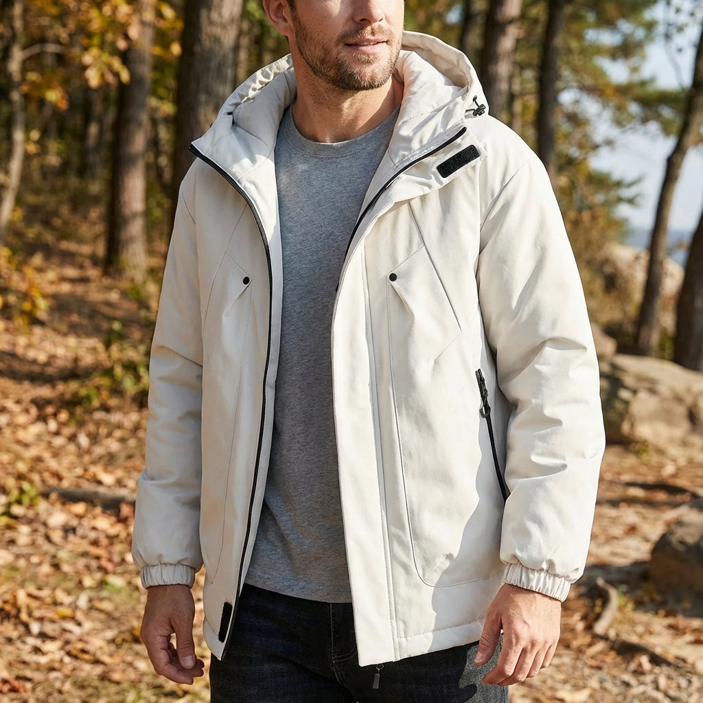 Men’s Insulated Hooded Winter Jacket
