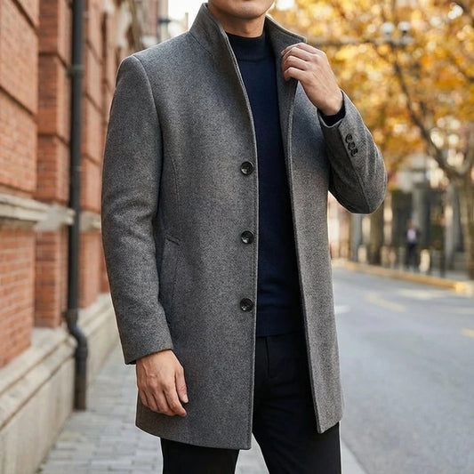 Tailored Everyday Overcoat | Vincent