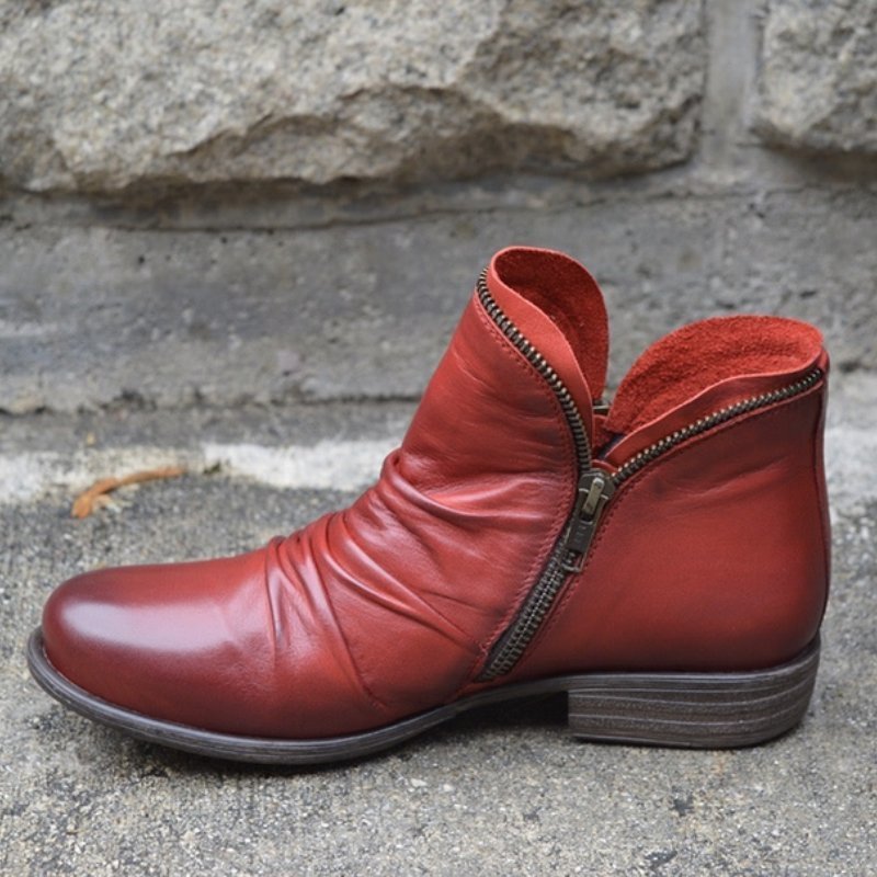 Cindy | Women’s Zip-Up Ankle Boots