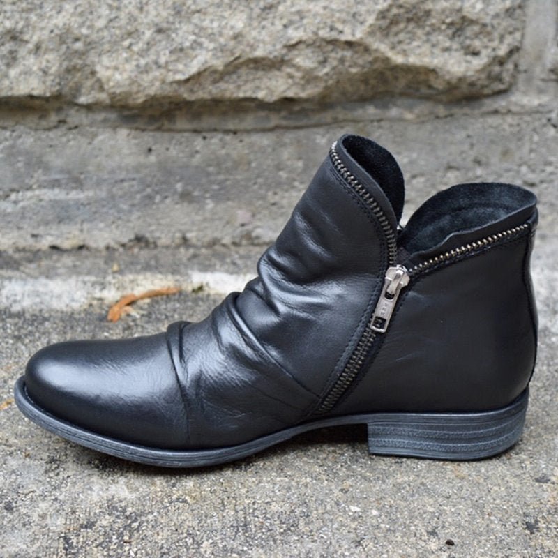 Cindy | Women’s Zip-Up Ankle Boots