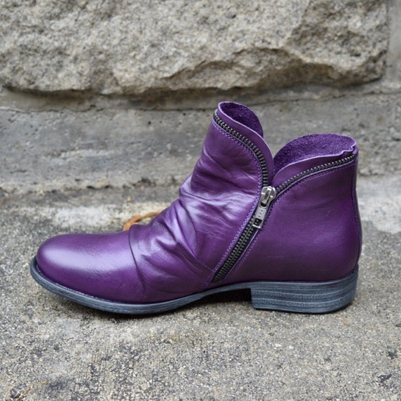 Cindy | Women’s Zip-Up Ankle Boots