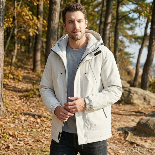 Men’s Insulated Hooded Winter Jacket